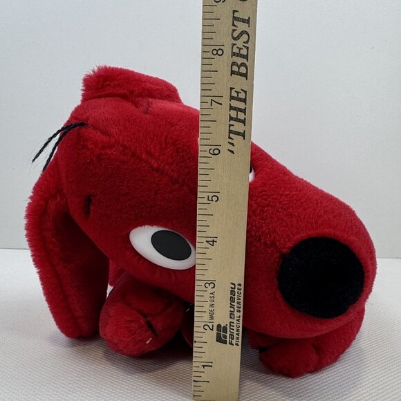 Vintage Clifford The Big Red Dog Plush 1990 Norman Bridwell Dakin 13" Soft Toy - Picture 13 of 16
